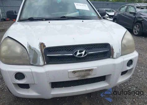 2007 Hyundai Tucson Gls from USA, damaged, VIN KM8JM12BX7U649493